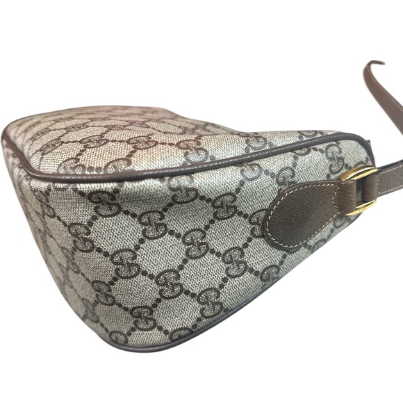 Gucci Brown vintage pvc crossbody bag - Picture 7 of 12